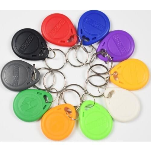 1000pcs RFID Tag TK4100 EM4100 125KHz Proximity Keyfobs Tags RFID Card for Access Control Time Attendance