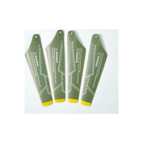 4PCS SYMA S109G Propeller S109G-07 CW CCW Main Blade Mini RC Helicopter Replacement Propeller Spare Part