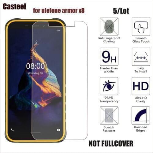 Casteel Screen Protectors For Ulefone Armor X8