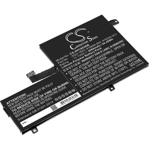 CS 4000mAh / 44.40Wh battery for HP 11 G5 EE Chromebook, Choromebook 11 G5 918340-2C1, 918669-855, SQU-1603