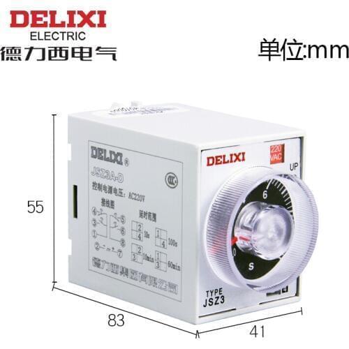DELIXI ST3P on Power Delay Time Relay Timer ST3PA-A A-B JSZ3A-A A-B A-C A-D A-E JSZ3-D JSZ3A-E JSZ3F JSZ3-F