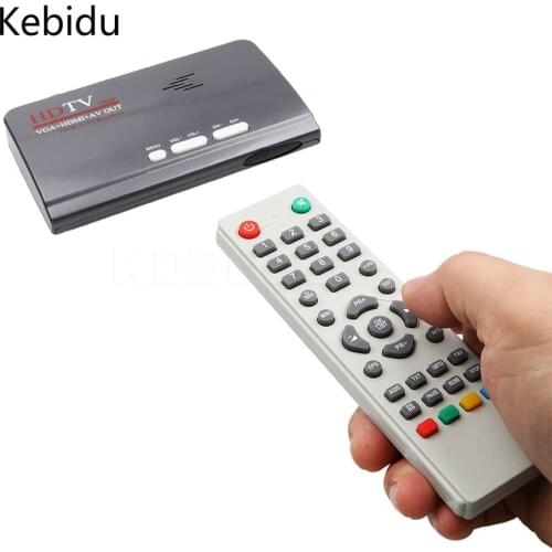 DVB-T/DVB-T2 TV Tuner Receiver DVB T/T2 TV Box VGA AV CVBS 1080P HDMI-compatible digital HD Satellite receiver for Monitors
