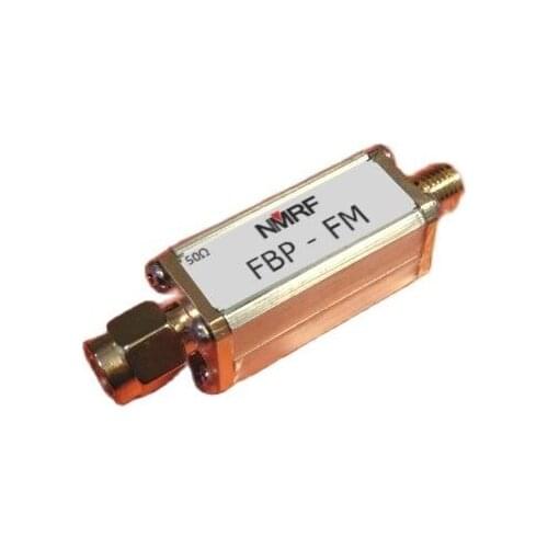88 ~ 108MHz bandpass filter, FM broadcast band pass filter, SMA interface, ultra small volume