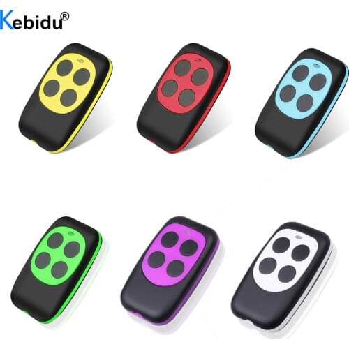 Kebidu Wireless Copy Remote Control 433MHZ Duplicator RF Transmitter Electric Cloning Gate Garage Door Copier Opener for Home