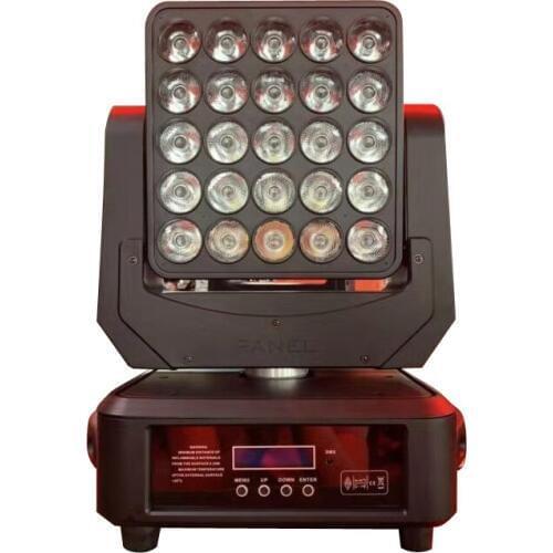 China led matrix light 25x15W rgbw led moving head wash beam stage lighting stage blinder disco dj equipment for party ktv bar