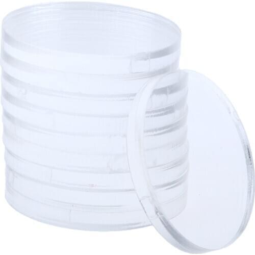 10pcs Round Transparent Acrylic Bases - for , , Wargaming