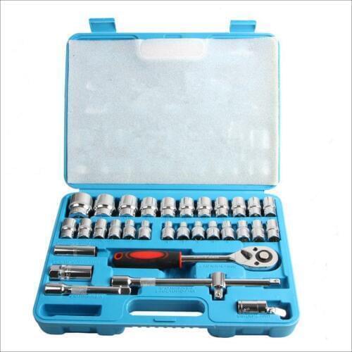 32PC Tools Set for Car Repair Ratchet Wrenches Socket Set Wrench Set Home Tools