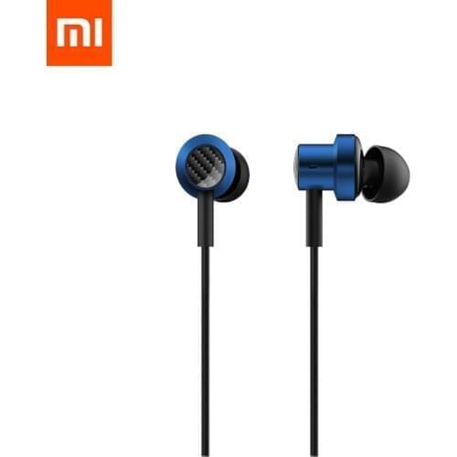 Xiaomi Double Dynamic Earphone In-ear 3.5mm Headset HandsFreeMic Stereo Earbuds For iPhone X XS 7 8 Samsung S8 S9 S10 Xiaomi 9