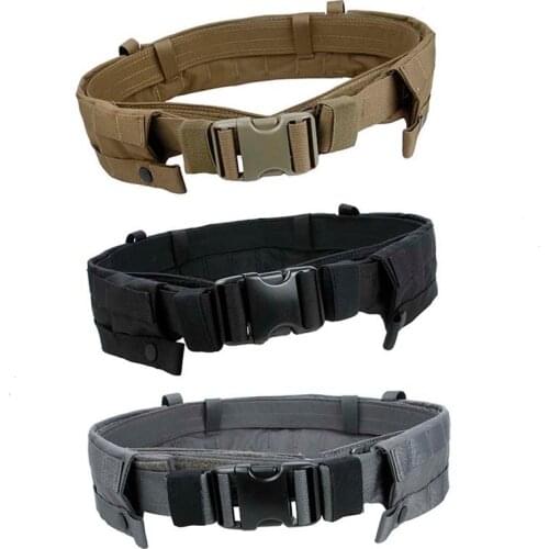 TMC NEW Black CB WG GEN2 MRB2.0 Belt Tactical Military Molle Waist Belt Combat Airsoft Waist Support (Size optional)