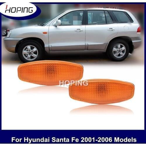 Hoping Front Side Repeater Fender Signal Lamp For Hyundai Santa Fe 2001 2002 2003 2004 2005 2006 Fender Turn Signal Lamp