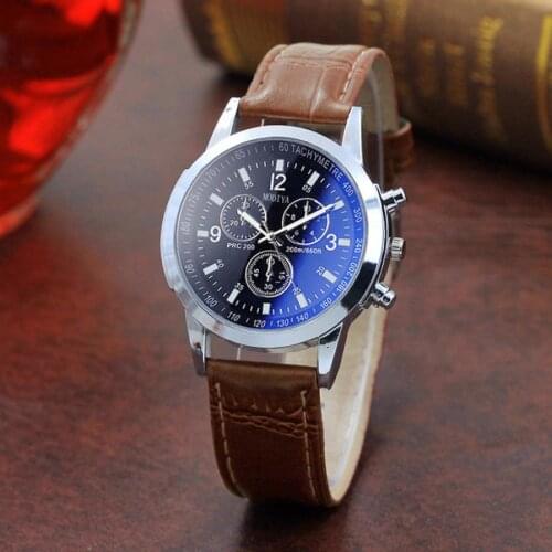 Sport Fashion Wristwatch Mens Casual Christmas Gift Quartz Leather Band Watch Classics Brand luxury Analog WristWatch 2018 &Ff