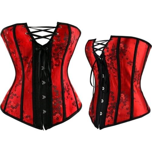 Women Party Dresses Female Corset Women Camouflage Steampunk Corset Lingerie Top Waist Gothic Bustier Corpet Slimming Underwear