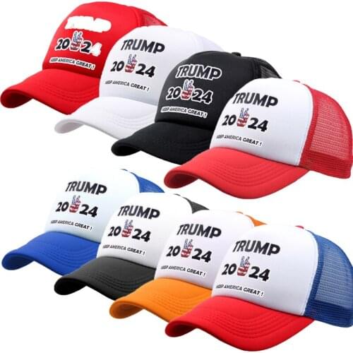 2021 Trendy Donald Trump Cap USA Baseball Caps Keep America Great Snapback President Hat Embroidery Sunshade Caps Baseball Hat
