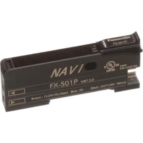 FX-501P Sensor, Digital Fiber Amplifier, PNP, 1Output, (Must use a CN-7-C Cable)