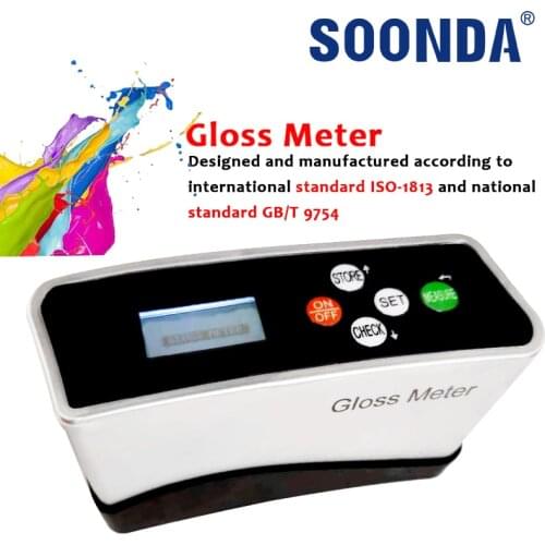 Gloss Meter For Paint Luminance Marble Car Paints Tile Brightness Light Glossiness Measuring Instrument Tester High Standard
