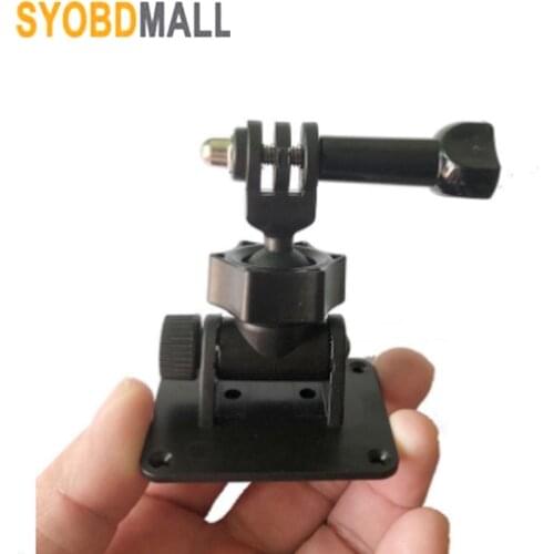 3M VHB Sticky Base GoPro Bracket 360 Degree Adjustable Strong Adhesive Car Glass Camera Black Holder Universal Car Accessories
