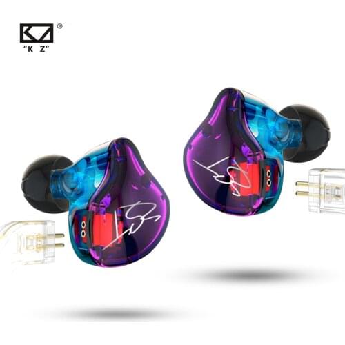 KZ ZST/ZST PRO 1DD+1BA Hybrid In-ear Earphone Noise Cancelling Headset With Mic Replacement Cable ZSN ZSN PRO