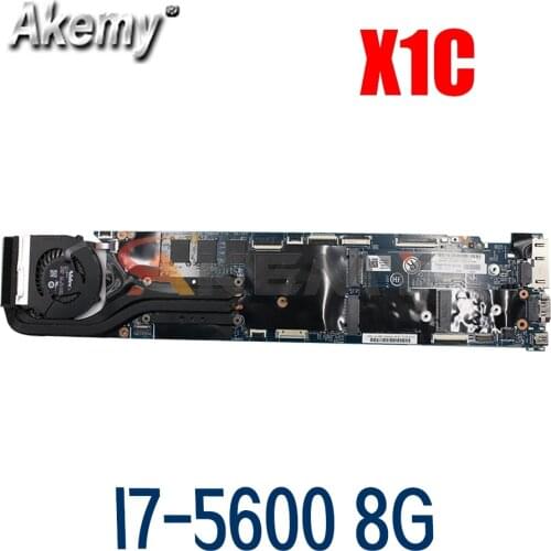 For Lenovo ThinkPad X1C X1 carbon 2015 I7-5600U RMA 8G 00HT361 Laptop motherboard 100% tested ok
