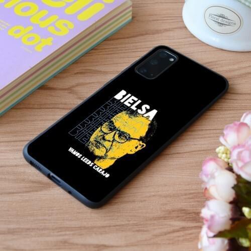 For Samsung Viva Bielsa Leeds United Print Soft Silicone Matt Case TPU Cover Galaxy S Note M and Galaxy A