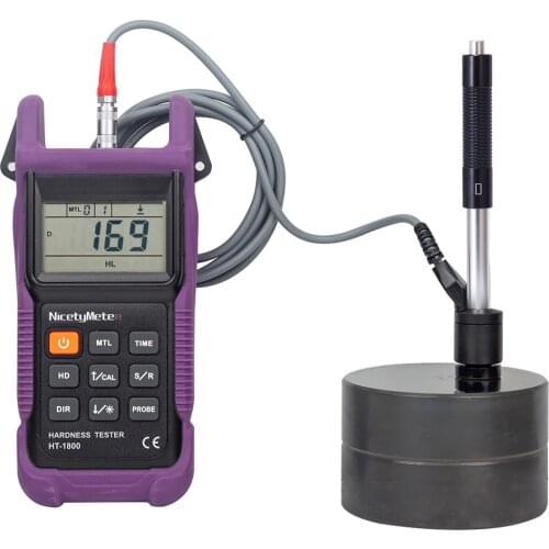 Nicetymeter HT-1800 Portable Rebound Leeb Hardness Tester diamond selector gold tester hardness tester portatiles HT1800