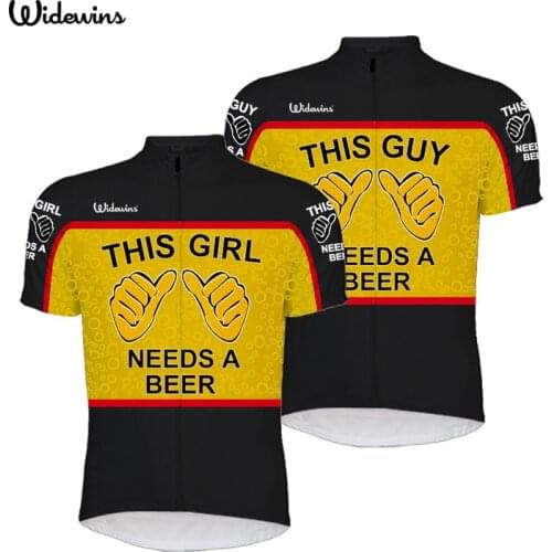 2021 New This Guy Needs A Beer Alien SportsWear UNISEX Cycling Jersey Clothing This Girl Needs A Beer Alien Bike Shirt 8003