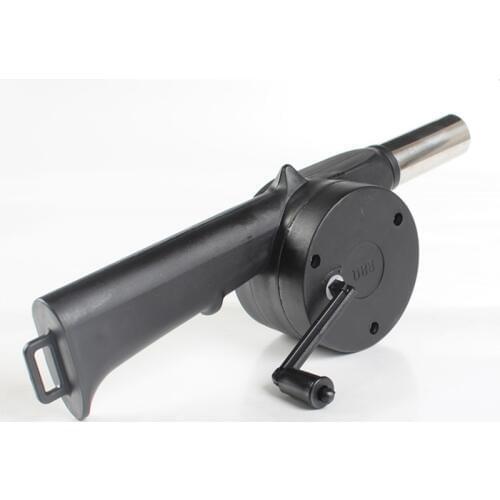 Manual Blower Portable Fan Air Blower Soplador Barbacoa Hand Crank Blower BBQ Tools Hairdryer Oven Accessories