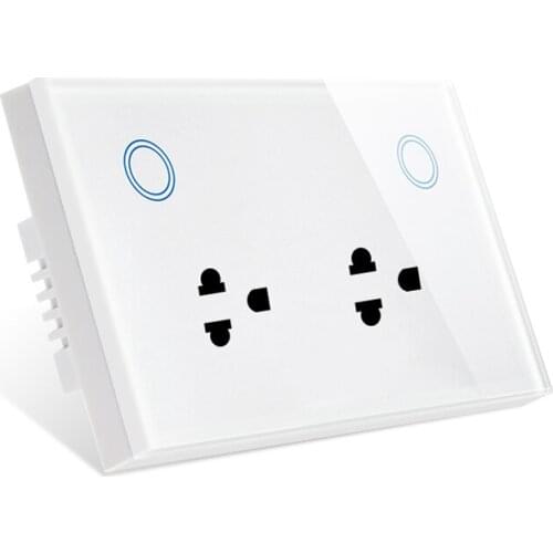 Tuya Smart Socket Electric Wall Outlet WiFi Wall Socket US Smart WiFi Wall Socket
