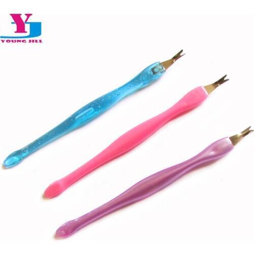 100pcs/Lot 2016 New Arrival Remover Cut Repair Removal Nail Cuticle Pusher Trimmer Beauty Tool Manicure Free Shipping Wholesale