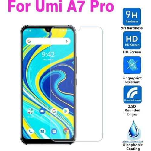 2PCS 2.5D Tempered Glass For Umidigi A7 Pro High Quality Protective Film Explosion-proof Screen Protector for Umidigi A7 Pro