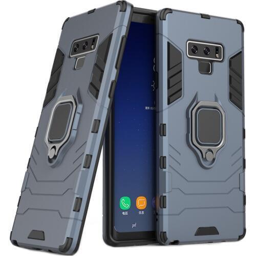 2 In 1 Magnetic Ring Hybrid Armor Case For Samsung Galaxy Note 9 Shockproof Back Kickstand Hard Cover For Samsung Galaxy Note 9