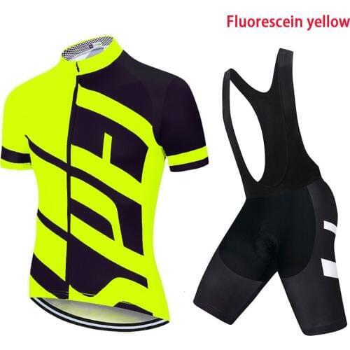2020 Cycling Jersey Set MTB Road Bicycle Clothing Breathable Mountain Bike Clothes Quick-Dry Cycling Set