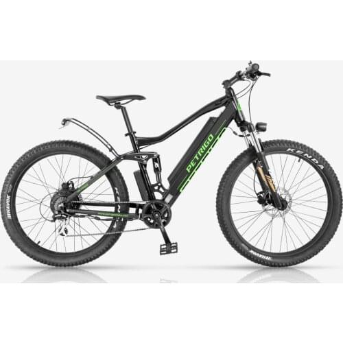 27.5inch Electric mountain bike 36V 250W Electric power assisted soft tail off-road bicycle EMTB