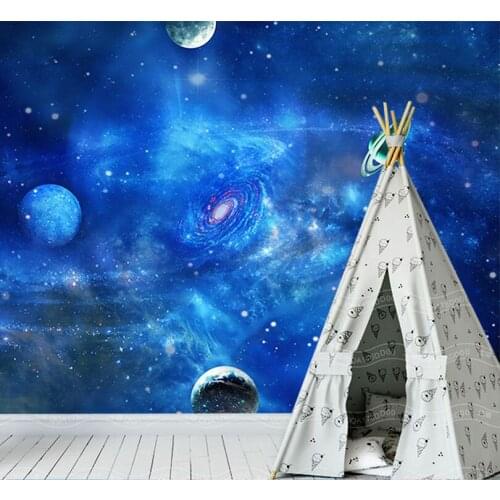 Universe Outer Space 3d Ceiling Wallpaper for Hall Living Room 3D Wall Ceiling Murals 3d Wall Mural 3d Wall paper Large mural