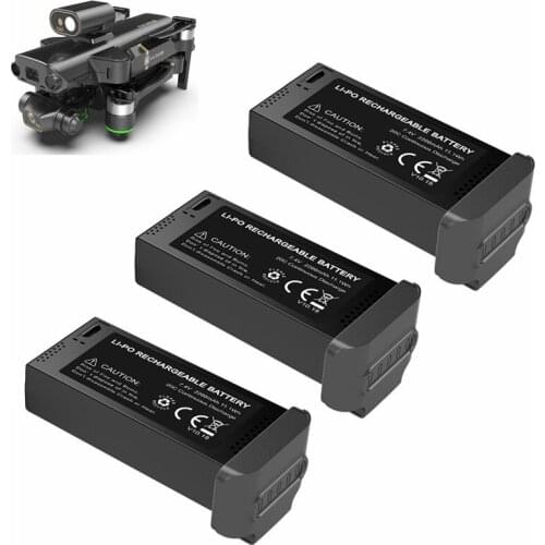 KAI ONE PRO/MAX 7.4V 2200mAh LiPo Battery For Kai 1 PRO MAX Drones RC Quadcopter Spare Parts Accessories 7.4 V Battery 1/2Pcs