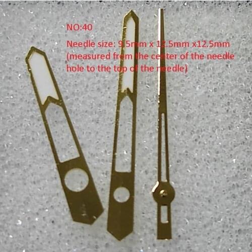 Watch accessories watch pointer 3-pin mens model is suitable for 82SO movement, pointer size 9.5mm x12.5mm x12.5mm/No.0040