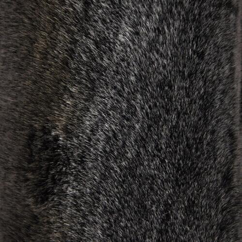 Imitation rabbit fur/ Top-notch black / black back white / faux hair/ coffee back white/ acrylic/ polyester clothing accessories