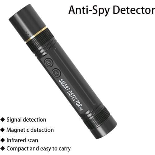 Anti-spy Detector mini Camera GSM Audio Bug Finder GPS Signal lens Detect Portable
