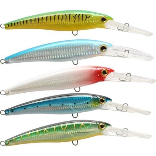 BATTLEBASS 1PCS MA92 C Blue Color Floating Minnow Fishing Lure 16cm 60g Jerkbait Wobblers Crankbait Pesca Carp Lure Swimbait