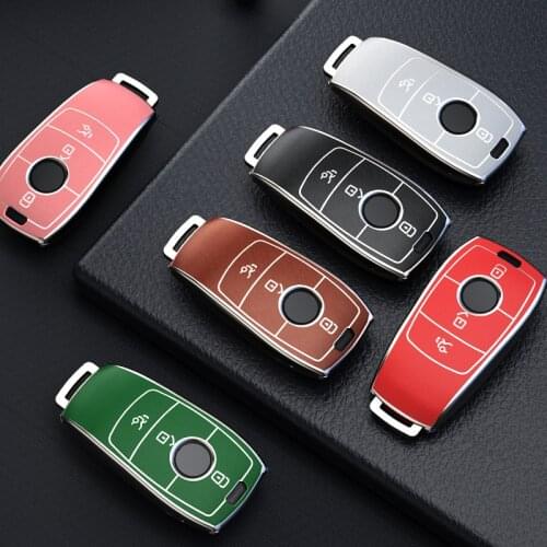 TPU Car Key Cover Case Shell Protective for Mercedes Benz E Class E300 E400 E63 W213 S Class S450 S550e S560 S63 Car Accessories