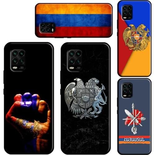 Armenian Flag For Xiaomi Mi 11 Lite Case 11 Ultra 10T Pro POCO X3 M3 Pro F3 Cover For Xiaomi Mi 11 Case