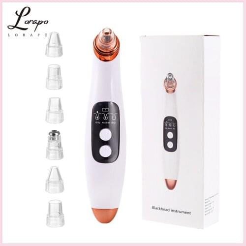 Remove Blackheads Acne Facial Nose Electric Nasal Inhaler Remove Blackheads Acne Acne Clean Needle Skin Beauty Care Tool Set