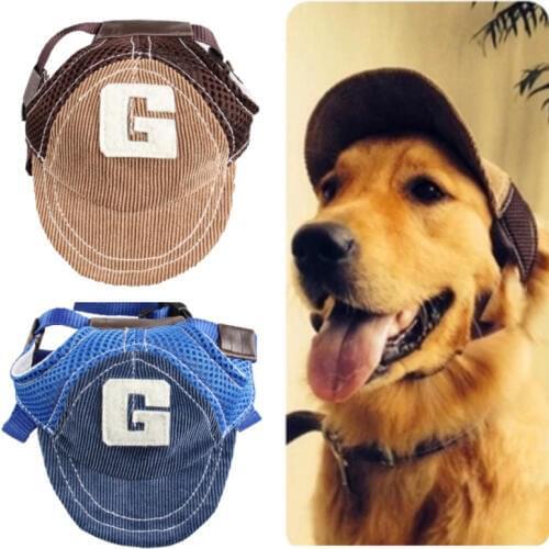 Sun Proof Cap For Dog Outdoor French Bulldog Terrier Pet Puppies Small Large Animal Halloween Dachshund Costume Accessories Pugs