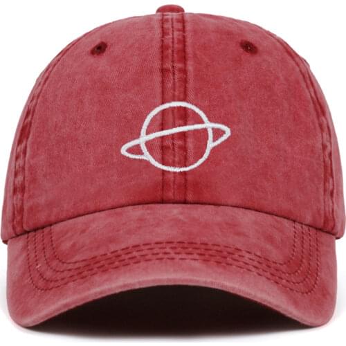 Space Planet embroidery dad hat men women cotton hip hop cap high quality sports leisure baseball caps fashion unisex hat