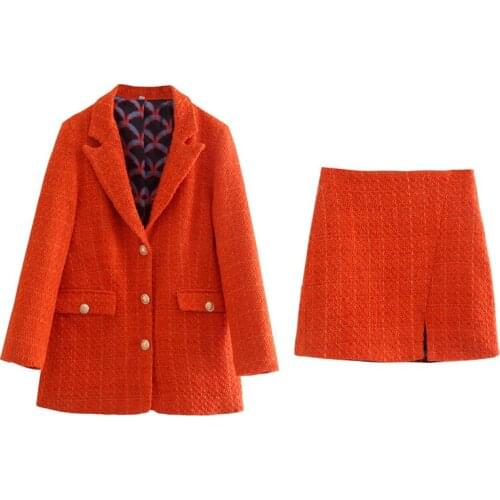 MESTTRAF Women's Suits With A Skirt