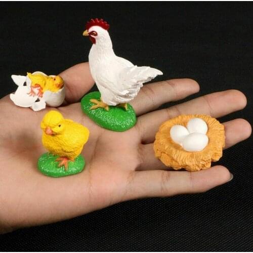 Simulation Animals Life Cycle Early Education Cognitive Toys chicken Animal Figurines Frogs Ant/Mosquito/Sea Toy Mode M8P0