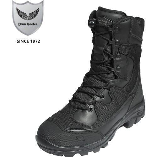 Autumn Winter Mens Military Boots Chinese Tactical Footwear Ankle Snow Boot High Quality Man Safety Puncture Proof Vibram Shoes