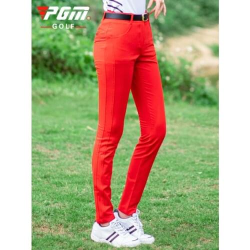 PGM 2020 Spring Summer New Golf Womens Season Pants Sunscreen Slim Golf Sports Pants For Female KUZ069
