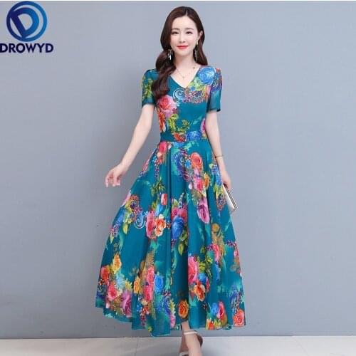 2021 Summer Red Print Dress Women Elegant Bodycon Party Long Fashion Dress Chic Lady V-neck Vintage Maxi Party Dresses Vestidos