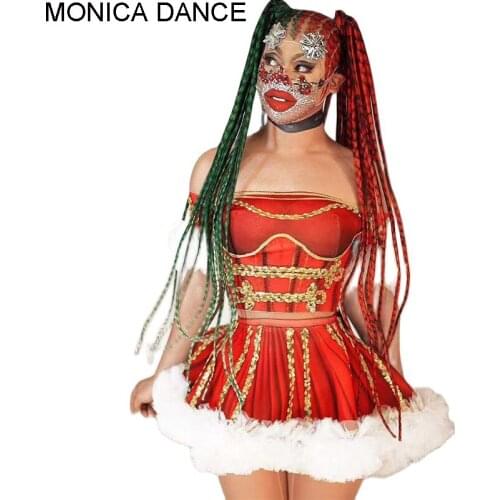 Women Sexy Christmas Party Prom Dress Women Off Shoulder A Line Dress Evening Birthday Celebration Princess Dress Stage Costumes