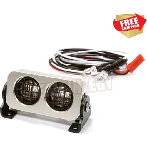 RC Radio control car Realistic Spot Light Set (2) LED for 1/10, 1/8 & 1/5 Scale option upgrade parts